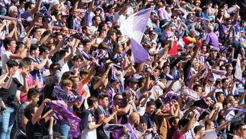 07/10/18 PARTIDO PRIMERA DIVISION
VALLADOLID - HUESCA
AFICIONADOS SEGUIDORES