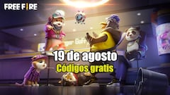 Códigos Free Fire de hoy 19 de agosto de 2021; todas las recompensas gratis