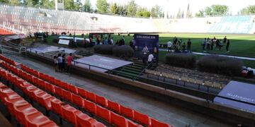 El color previo al Argentina vs México en Mendoza