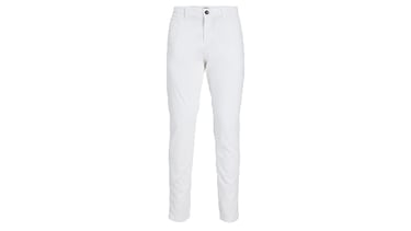Este pantalón blanco para hombre de Jack & Jones destaca por su calidad y suma más de 9.000 valoraciones