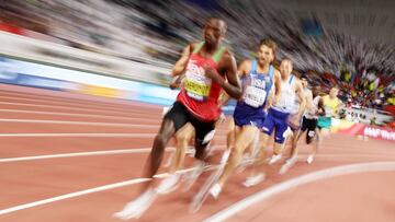 Cheruiyot monta un monólogo