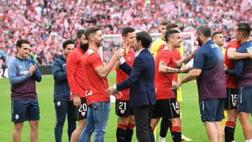 14/04/24 PARTIDO PRIMERA DIVISION  
ATHLETIC DE BILBAO - VILLARREAL
MARCELINO SALUDOS 