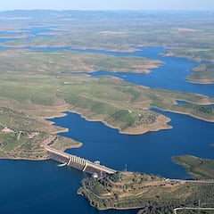Ni en Madrid ni en Andalucía: este es el colosal embalse más grande de España en el corazón de la península