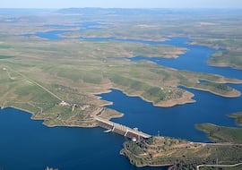 Ni en Madrid ni en Andalucía: este es el colosal embalse más grande de España en el corazón de la península