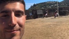 Recrean una batalla de España contra Chile y atención a los protagonistas: muy grande