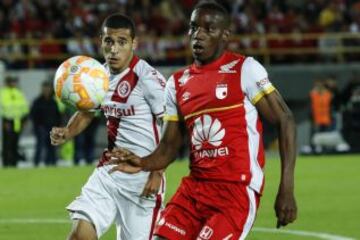 Santa Fe abre su serie de cuartos de final ante uno de los favoritos, Inter de Porto Alegre, en El Campín.