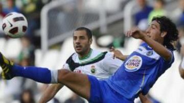 <b>ATENTOS. </b>Parejo, esta temporada en el partido ante el Racing.