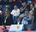 Maradona asiste al Argentina-Tonga del Mundial de rugby