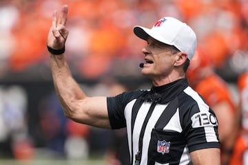 Land Clark joined the NFL in 2018 as a field judge, before becoming a referee in 2020. 