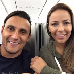 Así es Andrea Salas, el mayor apoyo de Keylor Navas