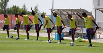 Tras la victoria ante Senegal y la clasificación a octavos de final del Mundial, Colombia vuelve a su campamento y prepara el próximo partido, contra Inglaterra el martes en Moscú.