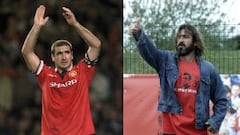 Footballers: Then and now (Figo, Cantona, Simeone...)