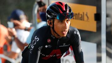Egan Bernal, corredor del Ineos, ya se encuentra en Europa para su parte final de preparación y para definir lo que será su calendario en 2021