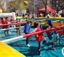 Más de 10.000 niños en la gran fiesta del Vicente Calderón