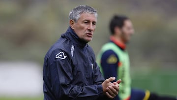 Setién: "Nos falta un punto de lucidez de cara a gol"