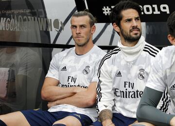Gareth Bale si se vistió para el partido frente al Arsenal. 