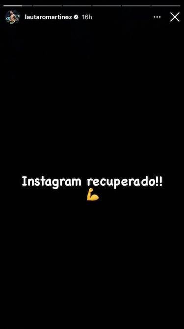 Las explicaciones de Lautaro Martínez tras cerrar su Instagram: ¿crisis con Agustina Gandolfo?