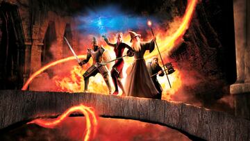 el señor de los anillos la tercera edad the third age mejores juegos de el señor de los anillos donde ver el señor de los anillos el retorno del rey ESDLA gandalf balrog aragorn legolas rivendel minas tirih moria montañas nubladas JRPG rpg gamecube ps2