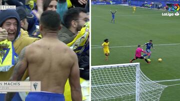 Machís es otro cuando juega en España: el vinotinto le dio el triunfo al Cádiz en el descuento