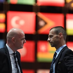 Bronca entre Infantino y Ceferin por el Mundialito