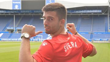 Sivera, el portero albiazul de la Copa, se enfrenta al equipo en el que se formó.
