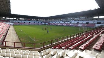 Las Gaunas, escenario del Logroñés-Espanyol.
