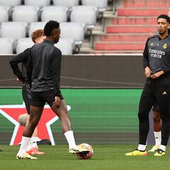Real Madrid starting lineup for today’s Champions League semi-final against Bayern Munich