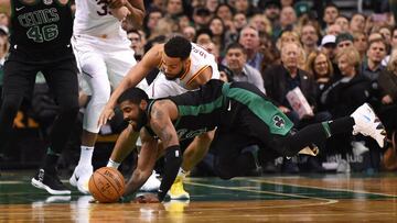 Kyrie Irving jugó su último partido el pasado 11 de marzo ante los Pacers.