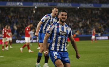 Pablo Vázquez terminó la temporada como el futbolista con más minutos del Deportivo.