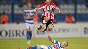 El PSV y 'El Chucky' Lozano, eliminados de Europa League