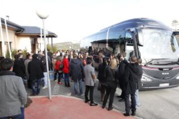 La comida de Navidad del Atlético de Madrid