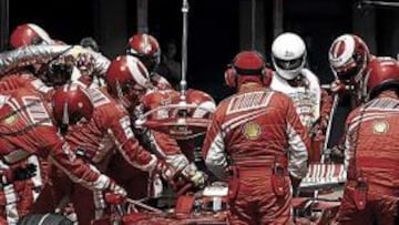 <b>MÁQUINA PERFECTA. </b>Ferrari no cometió ningún error en Barcelona y demostró el alto nivel que ha alcanzado en su regreso a Europa.