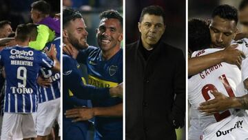 Bien Boca y Godoy, mal Central y Huracán, y regular River y CASLA