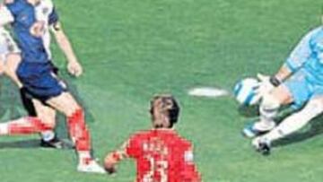 <b>CRACK. </b>El último gol en Liga de Fernando Torres fue al Nàstic.