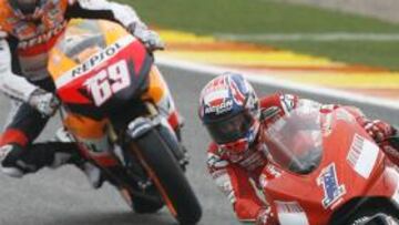 <b>MOTO GP </b>Dani Pedrosa y Casey Stoner.
