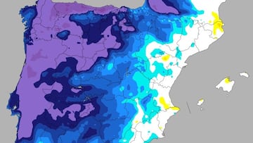 AEMET avisa de la llegada de una DANA y el desplome de las temperaturas