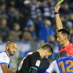 “En el acta no aparecen frases del árbitro en el vestuario”