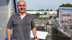 Paco S&aacute;nchez en el paddock de Le Mans.