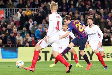 4-0. Sergi Roberto  marcó el cuarto gol.