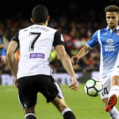 Melendo sobresalió en el test para los menos habituales