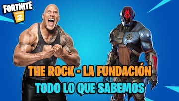 Fortnite: pistas sugieren que The Rock/Dwayne Johnson es La Fundación