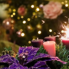 Este día de diciembre del 2025 se enciende la primera vela de la Corona de Adviento en México