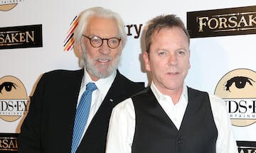 El actor Donald Sutherland es el padre del también  actor Kiefer Sutherland.