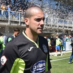 Biel, portero del Fuenlabrada y Zamora de España