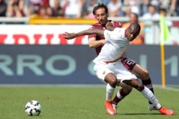 Ibarbo muestra buen nivel en su reaparición con la Roma que es tercera en Italia con 57 puntos.
