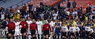 El Real Madrid se enfrentó al Club América en 2010.