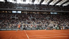 What will happen with the Roland Garros ground at the Paris Olympics?