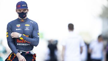 Max Verstappen en Bahréin.