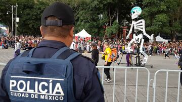 Por Día de Muertos más de 7 mil policías vigilarán panteones