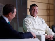Toni Kroos, en su coloquio con Emilio Butragueño en la Semana Blanca de la Escuela Universitaria Real Madrid Universidad Europea.
